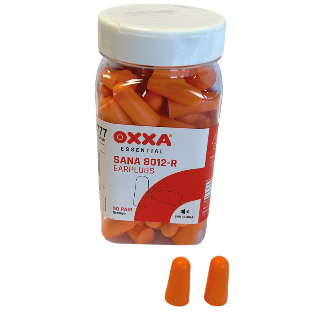 Afbeeldingen van Oxxa Sana oordop 8012R pot 50 pr/per dis